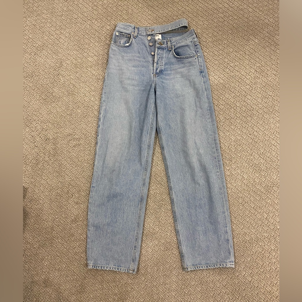 Agolde Split Hem Jean